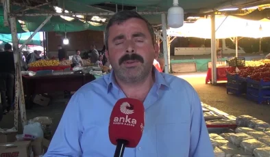 Sinop’ta pazarcılar ve vatandaşlar hayat pahalılığından şikayetçi