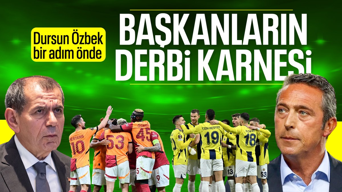 Dursun Özbek derbilerde Ali Koç’a üstünlük sağladı